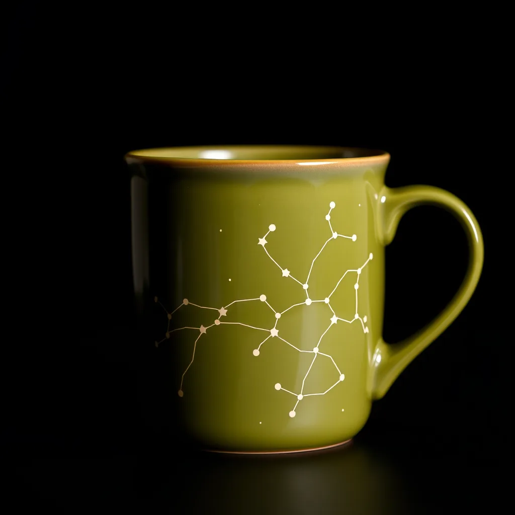 Mug Constelación Verde Militar