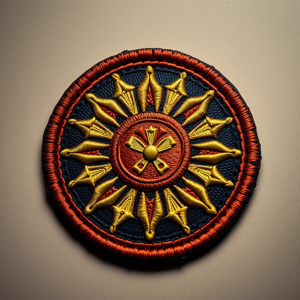 Parche Sol Azteca
